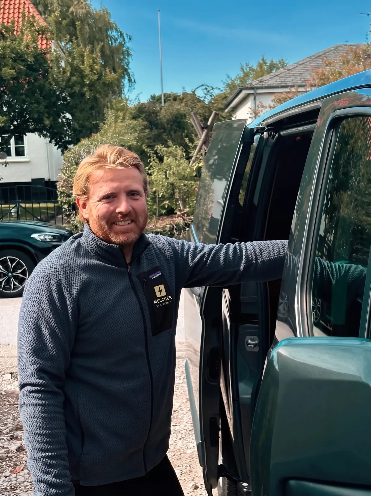Martin Melcher, autoriseret elektriker og indehaver af Melcher El & Teknik